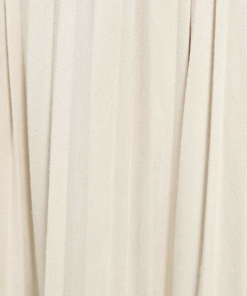 ITS'DEMO / イッツデモ ロング・マキシ丈スカート | 【手洗い可/ウエストゴム】フェイクスエードプリーツスカート | 詳細4