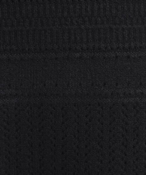 ITS'DEMO / イッツデモ ロング・マキシ丈スカート | 【手洗い可／セットアップ可】柄編みニットスカート | 詳細8