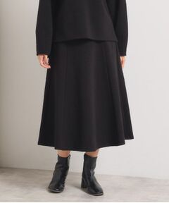 ITS'DEMO / イッツデモ スカート | 【手洗い可／セットアップ可】花柄ジャカードスカート