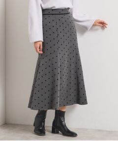 ITS'DEMO / イッツデモ スカート | 【手洗い可/ウエストゴム】ヘリンボーンマーメイドスカート