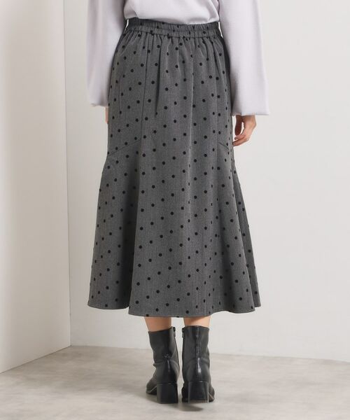 ITS'DEMO / イッツデモ スカート | 【手洗い可/ウエストゴム】ヘリンボーンマーメイドスカート | 詳細15