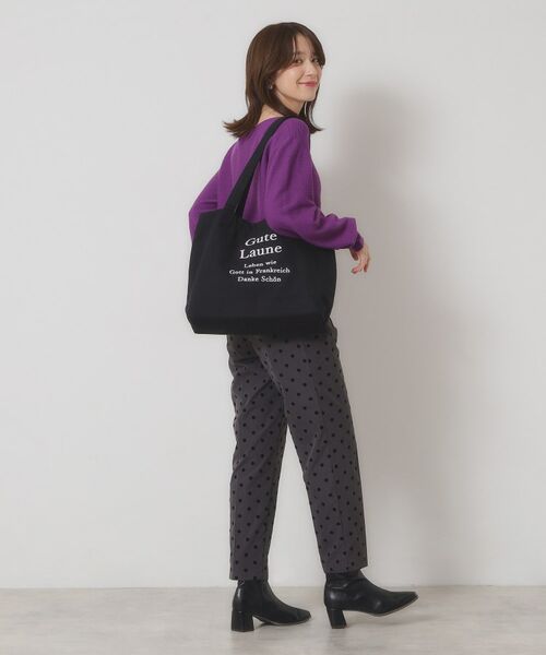 ITS'DEMO / イッツデモ トートバッグ | 【A4対応】ロゴ刺繍ラージトート | 詳細4