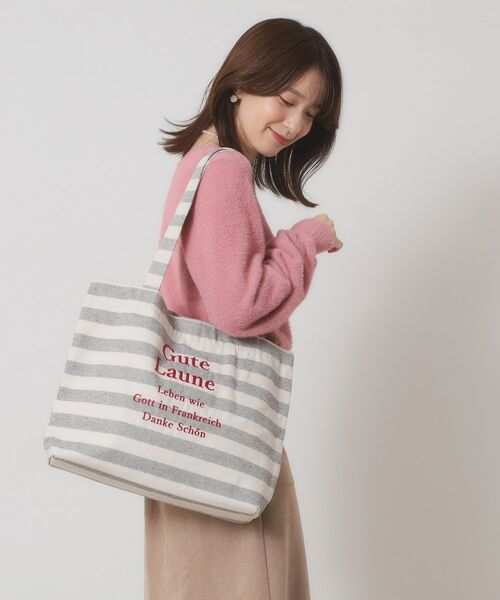 ITS'DEMO / イッツデモ トートバッグ | 【A4対応】ロゴ刺繍ラージトート | 詳細9