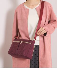 ITS'DEMO / イッツデモ ショルダーバッグ | 【10ポケット】収納アドバイザーキルトミニショルダー