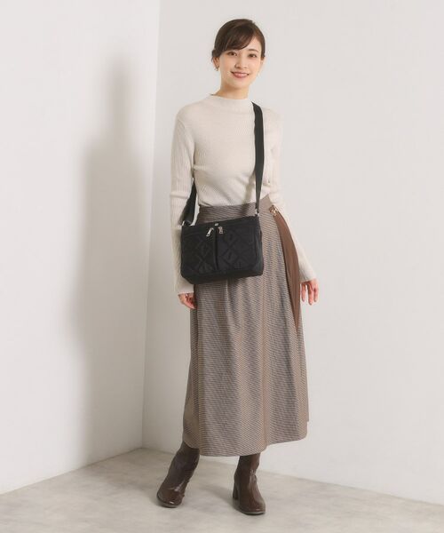 ITS'DEMO / イッツデモ ショルダーバッグ | 【10ポケット】収納アドバイザーキルトミニショルダー | 詳細2