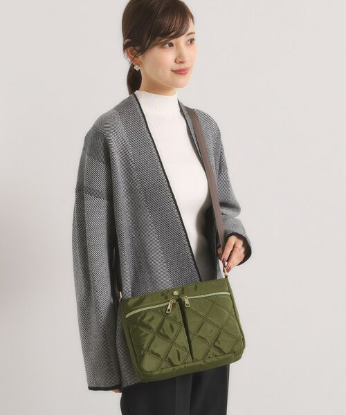 ITS'DEMO / イッツデモ ショルダーバッグ | 【10ポケット】収納アドバイザーキルトミニショルダー | 詳細3