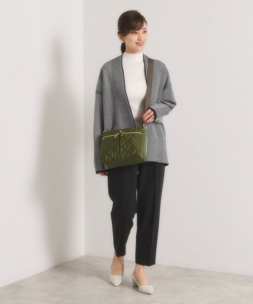 ITS'DEMO / イッツデモ ショルダーバッグ | 【10ポケット】収納アドバイザーキルトミニショルダー | 詳細4