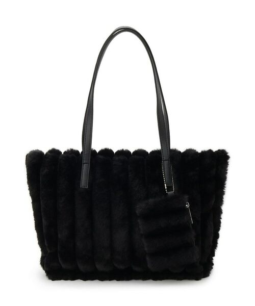 ITS'DEMO / イッツデモ トートバッグ | ポーチ付フェイクファートート | 詳細10