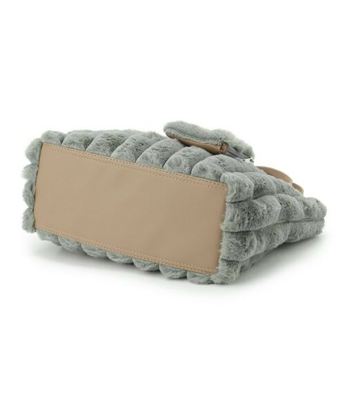 ITS'DEMO / イッツデモ トートバッグ | ポーチ付フェイクファートート | 詳細16