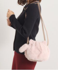 ITS'DEMO / イッツデモ ショルダーバッグ | 猫フェイクファーミニショルダー