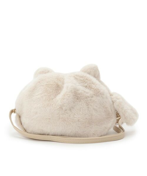 ITS'DEMO / イッツデモ ショルダーバッグ | 猫フェイクファーミニショルダー | 詳細11