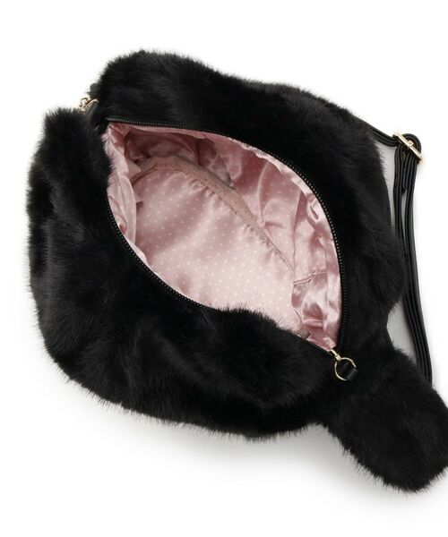 ITS'DEMO / イッツデモ ショルダーバッグ | 猫フェイクファーミニショルダー | 詳細14
