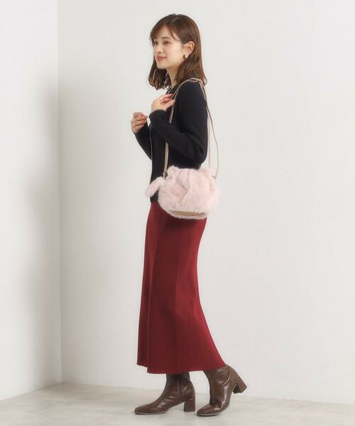 ITS'DEMO / イッツデモ ショルダーバッグ | 猫フェイクファーミニショルダー | 詳細4