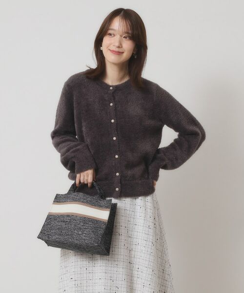 ITS'DEMO / イッツデモ トートバッグ | ニットミニトート | 詳細1