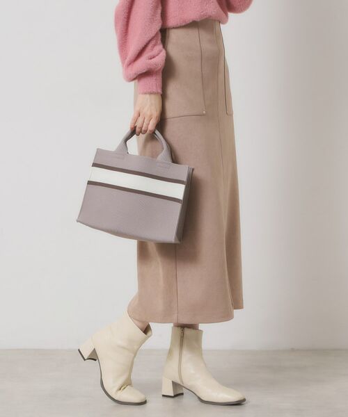 ITS'DEMO / イッツデモ トートバッグ | ニットミニトート | 詳細3