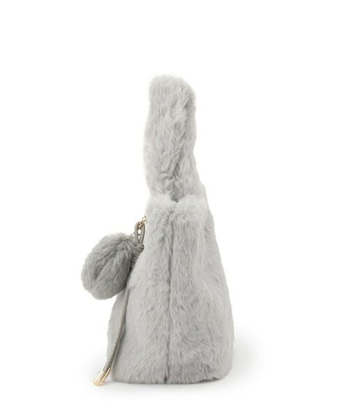 ITS'DEMO / イッツデモ トートバッグ | チャーム付きフェイクファートート | 詳細10