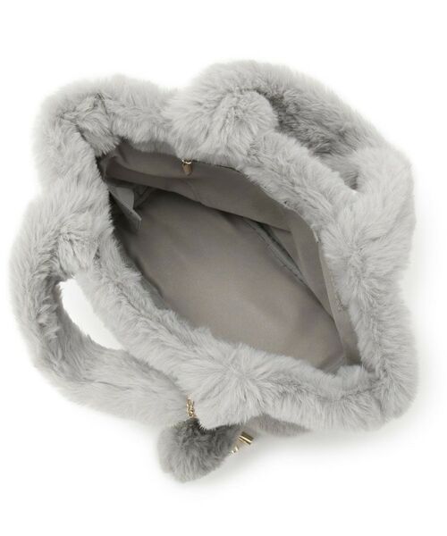 ITS'DEMO / イッツデモ トートバッグ | チャーム付きフェイクファートート | 詳細13