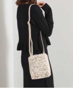 ITS'DEMO / イッツデモ ショルダーバッグ | 三層フェイクファーミニショルダー