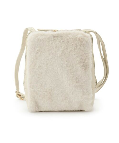 ITS'DEMO / イッツデモ ショルダーバッグ | 三層フェイクファーミニショルダー | 詳細11