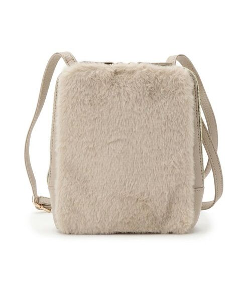 ITS'DEMO / イッツデモ ショルダーバッグ | 三層フェイクファーミニショルダー | 詳細13