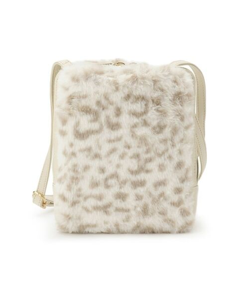 ITS'DEMO / イッツデモ ショルダーバッグ | 三層フェイクファーミニショルダー | 詳細14