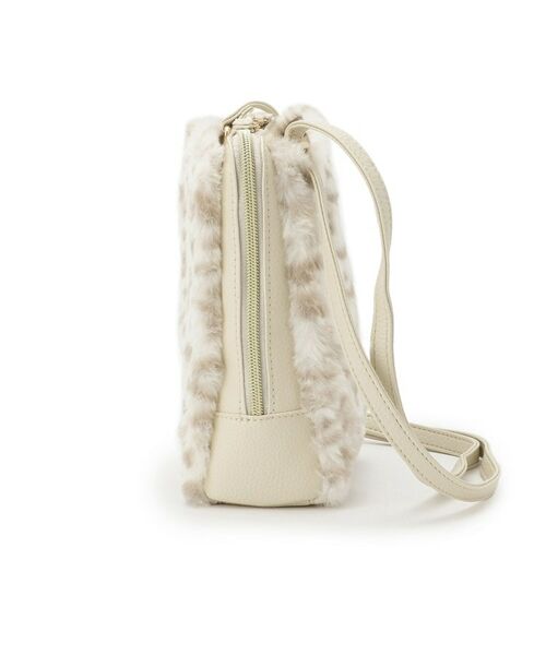 ITS'DEMO / イッツデモ ショルダーバッグ | 三層フェイクファーミニショルダー | 詳細15