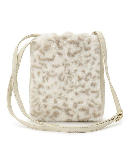 ITS'DEMO / イッツデモ ショルダーバッグ | 三層フェイクファーミニショルダー | 詳細16