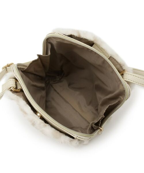 ITS'DEMO / イッツデモ ショルダーバッグ | 三層フェイクファーミニショルダー | 詳細18