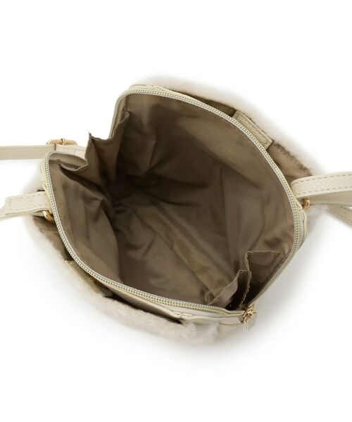 ITS'DEMO / イッツデモ ショルダーバッグ | 三層フェイクファーミニショルダー | 詳細19