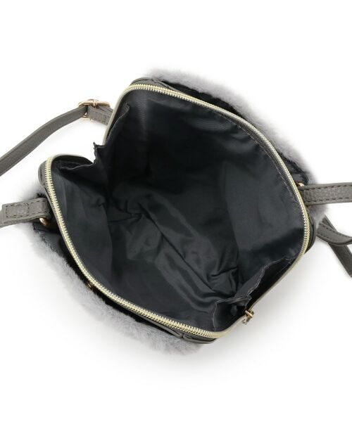 ITS'DEMO / イッツデモ ショルダーバッグ | 三層フェイクファーミニショルダー | 詳細20