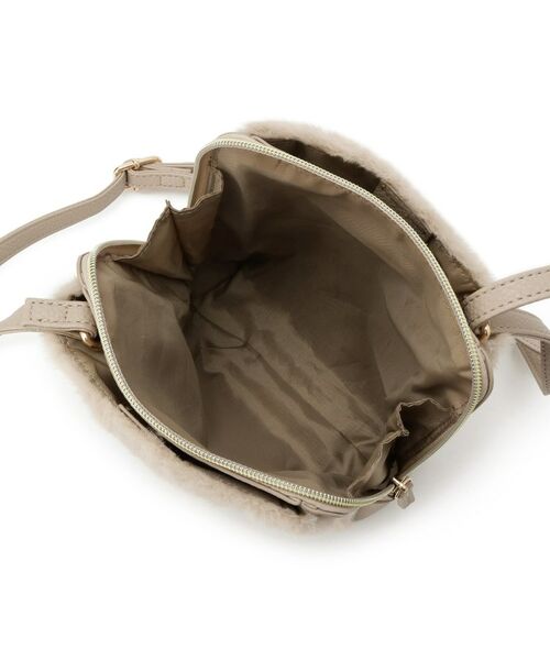 ITS'DEMO / イッツデモ ショルダーバッグ | 三層フェイクファーミニショルダー | 詳細21
