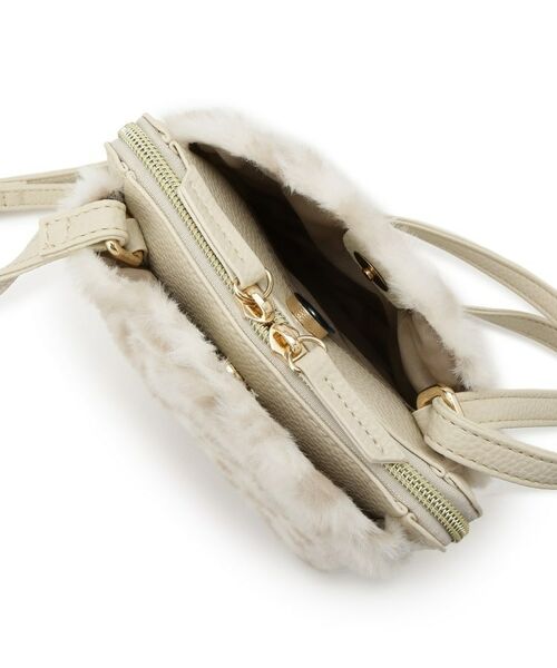 ITS'DEMO / イッツデモ ショルダーバッグ | 三層フェイクファーミニショルダー | 詳細24