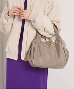 ITS'DEMO / イッツデモ トートバッグ | 【7ポケット】口金2WAYトート