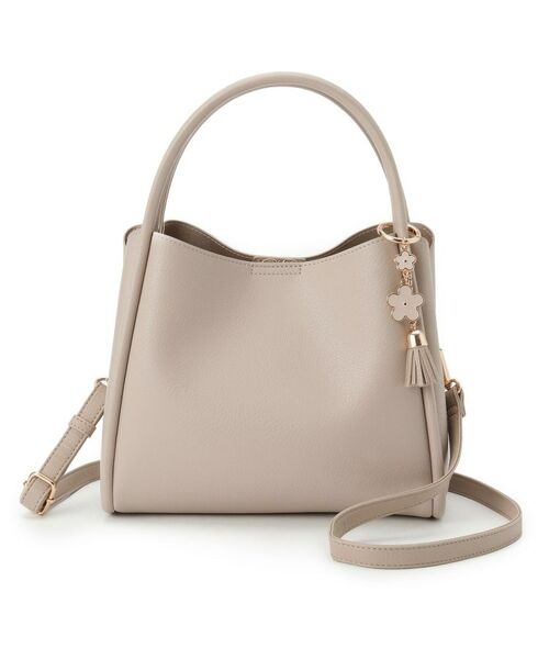 ITS'DEMO / イッツデモ ハンドバッグ | 【2WAY】チャーム付きミニトート | 詳細10