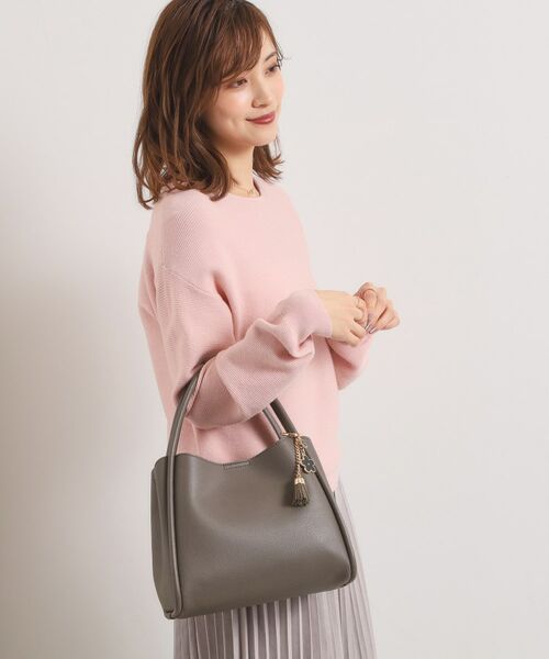 ITS'DEMO / イッツデモ ハンドバッグ | 【2WAY】チャーム付きミニトート | 詳細3