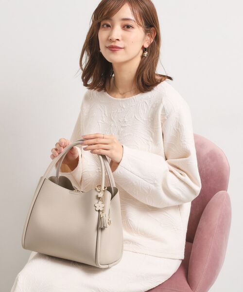 ITS'DEMO / イッツデモ ハンドバッグ | 【2WAY】チャーム付きミニトート | 詳細5