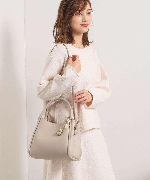 ITS'DEMO / イッツデモ ハンドバッグ | 【2WAY】チャーム付きミニトート | 詳細6