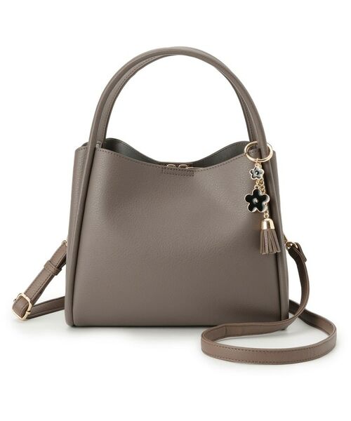 ITS'DEMO / イッツデモ ハンドバッグ | 【2WAY】チャーム付きミニトート | 詳細9