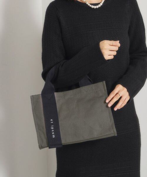 ITS'DEMO/イッツデモ オッドハンドルトート チャコールグレー(013) 00(フリーサイズ)