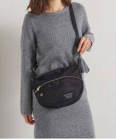 ITS'DEMO / イッツデモ ショルダーバッグ | 【防花粉】高密度ポリ半月ミニショルダー