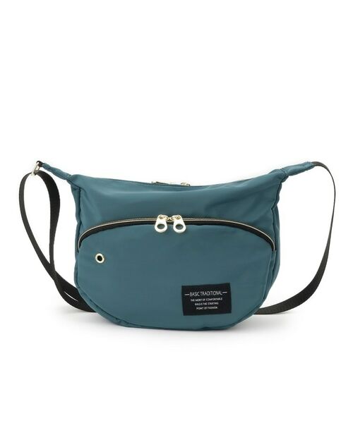 ITS'DEMO / イッツデモ ショルダーバッグ | 【防花粉】高密度ポリ半月ミニショルダー | 詳細12