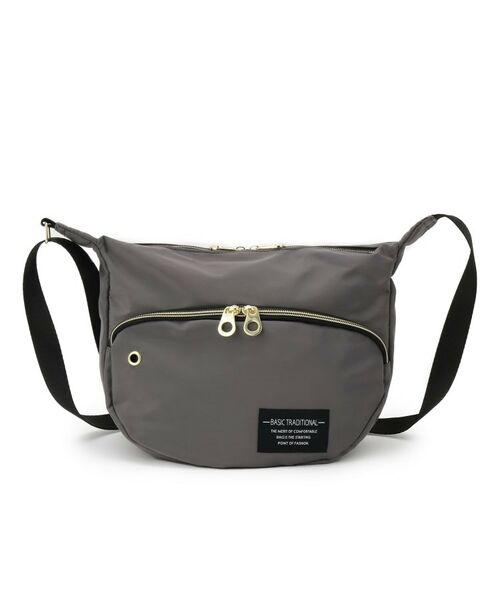 ITS'DEMO / イッツデモ ショルダーバッグ | 【防花粉】高密度ポリ半月ミニショルダー | 詳細9