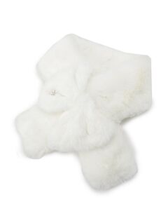 ITS'DEMO / イッツデモ マフラー・ショール・スヌード・ストール | リボンモチーフファーマフラー