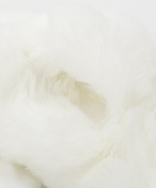 ITS'DEMO / イッツデモ マフラー・ショール・スヌード・ストール | リボンモチーフファーマフラー | 詳細3