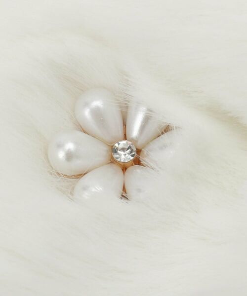 ITS'DEMO / イッツデモ マフラー・ショール・スヌード・ストール | リボンモチーフファーマフラー | 詳細4