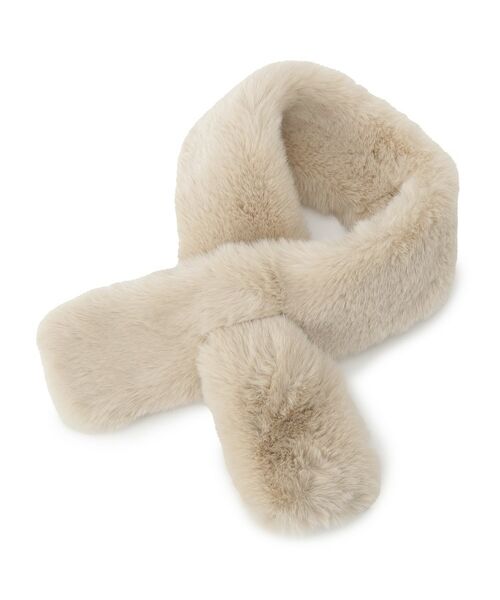 ITS'DEMO / イッツデモ マフラー・ショール・スヌード・ストール | 【6色展開】ミニファーマフラー | 詳細1