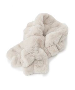 ITS'DEMO / イッツデモ マフラー・ショール・スヌード・ストール | 【手洗い可】シャーリングファーマフラー