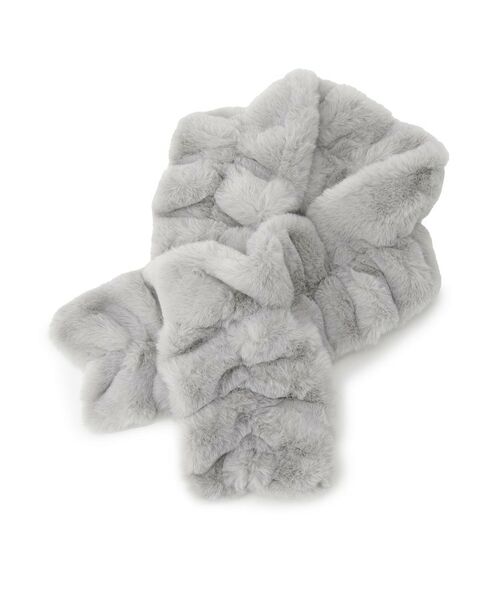 ITS'DEMO / イッツデモ マフラー・ショール・スヌード・ストール | 【手洗い可】シャーリングファーマフラー | 詳細2