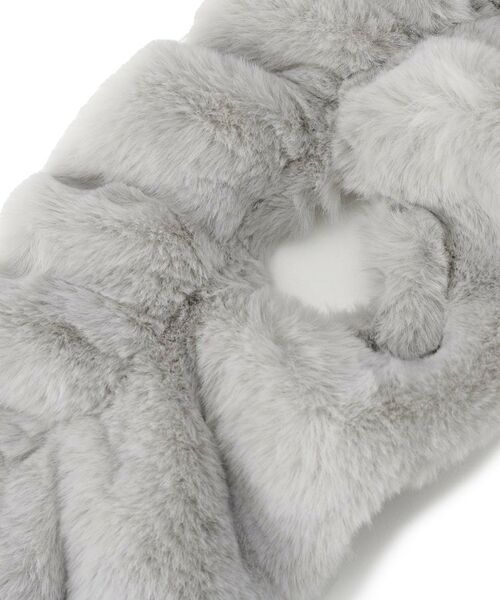 ITS'DEMO / イッツデモ マフラー・ショール・スヌード・ストール | 【手洗い可】シャーリングファーマフラー | 詳細4