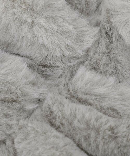 ITS'DEMO / イッツデモ マフラー・ショール・スヌード・ストール | 【手洗い可】シャーリングファーマフラー | 詳細5